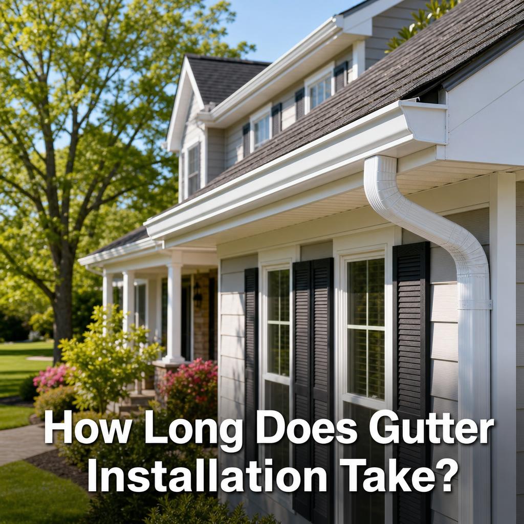 How Long Does Gutter Installation Take?