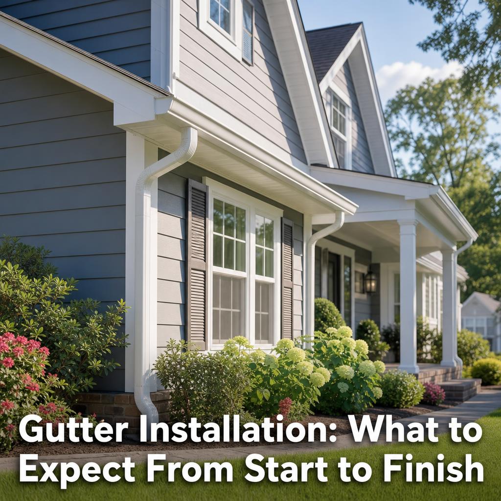 Gutter Installation: What to Expect From Start to Finish