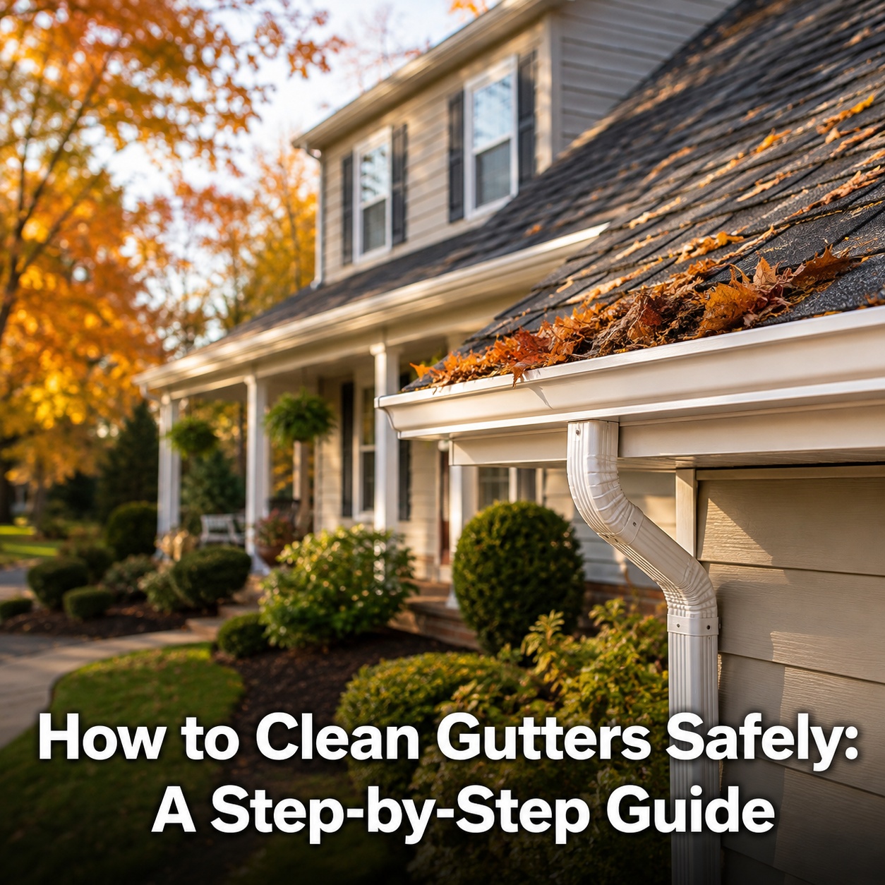 How to Clean Gutters Safely: A Step-by-Step Guide