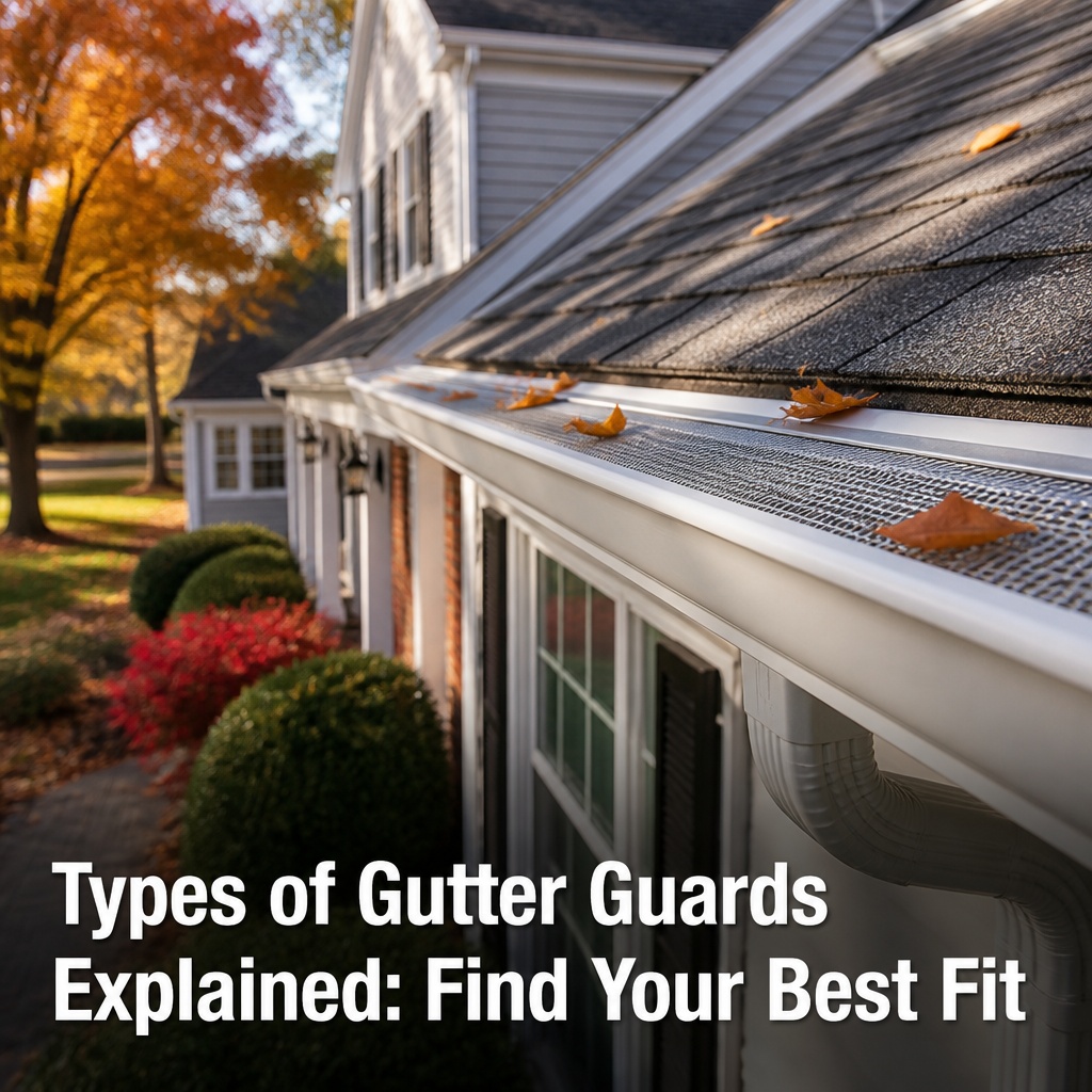 Types of Gutter Guards Explained: Find Your Best Fit